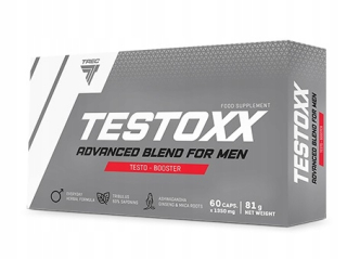 Testosterón - TREC TESTOXX testosterón Tribulus Ashwagandha 60 K