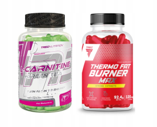 Spaľovač tuku - TREC - Termo Fat Burner 120T + L-karnitín + vzorky