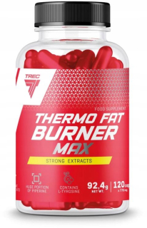 Spaľovač tuku - TREC THERMO FAT BURNERACH MAX 120TAB Rýchlostný horák