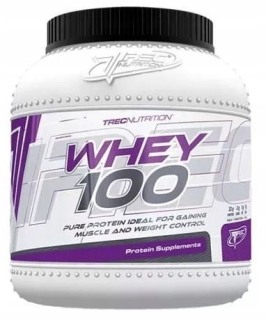 Proteín - TREC WHEY 100 1500 G WPC PROTEÍN Čokoláda