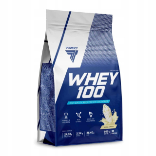 Proteín -  TREC Srvátka 100 900g Proteínový proteín WPC