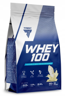 Proteín - TREC Srvátka 100 900g srvátková proteínová proteín WPC