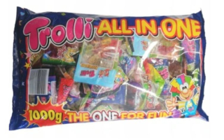 Trolls Zelki Mix 1 kg