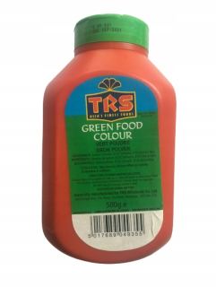 Indicka kuchyňa - TRS Zelená Farba potravín (20) 500g TRS Zelená potravina COL