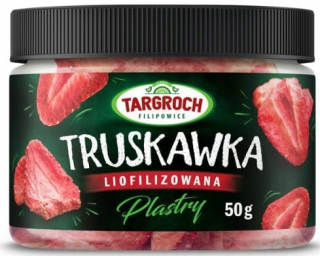 Sušené ovocie - JAHODY LIOFILIZOVANÝ 50 G TARGROCH