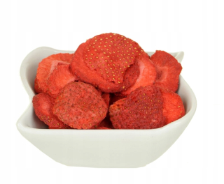 Sušené ovocie - LYOFILIZOVANÉ JAHODY 0,1KG KRÉMY 100g