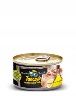 TUNIAK V OLEJI 170G VEĽKÉ KUSY 10 KS