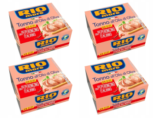 TUNA V OLIVOVOM OLEJI CHILI 4x 130g RIO MARE