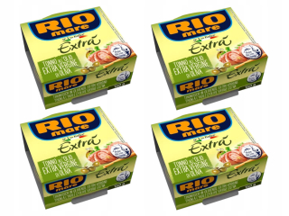 Tuniak v olivovom oleji Extra Virgin 4x 160g Rio