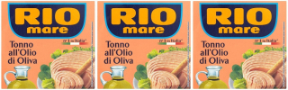 Tuniak v olivovom oleji Rio Mare 160g x 3 kusy