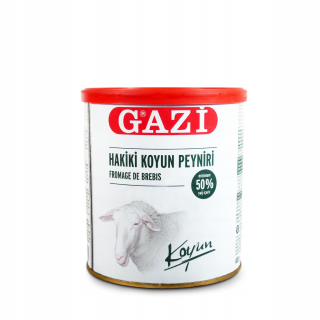 TURECKÝ OVČÍ SÝR V ROZTOKU 750 g GAZI 50% TUB.