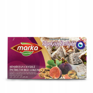 Turecký Lokum FigA Walnut Kokos 350 g Značka