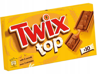 TWIX TOP BARY S KARAMELOM 10 ks Z NEMECKA