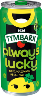 TYMBARK CARBONATED DRINK APPLE KIWI 200 ML 12 KS