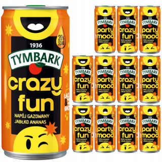 Šumivý nápoj TYMBARK 12 x 200ML ananás