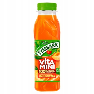TYMBARK Juice Peach Mrkva Jablko 12x300ml