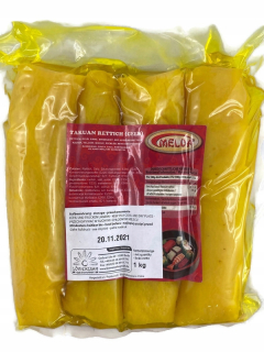 Japonska kuchyňa - Takuan Yellow Radish 1 kg Marinované sushi