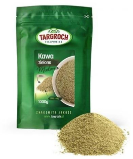Zelená káva -  Targroš Coffee Green Mincia 1kg Brazílčan