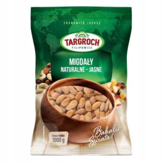 Orechy - Targroš mandle Kalifornia jasné celé 1 kg