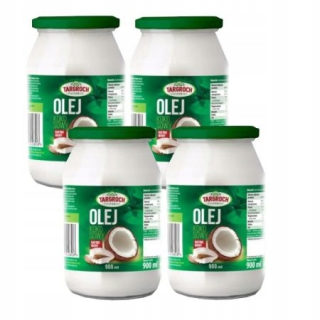Orezanie kokosového oleja Refrined Set 4X 900ml