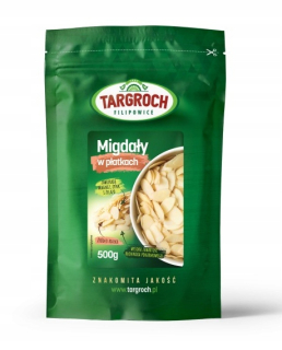 Orechy - Orezané mandle 500g