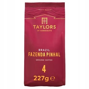 Káva mletá -  Taylors Brazília Fazenda Pinhal 4 Mincing Coffee 227g