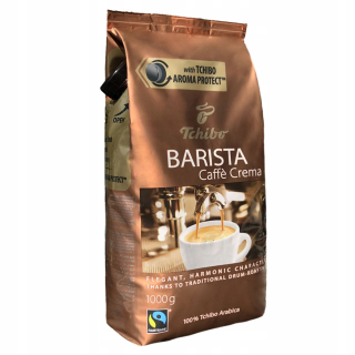 Zrnková káva -  Tchibo Barista 1kg Caffe Crema Coffee Granner