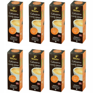 Kávové kapsule - Tchibo Caffe Crema 8 x 10 kapsúl