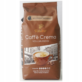Zrnková káva - Kávové zrná Tchibo Caffe Crema Vollmundig 1 kg