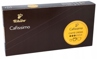Kávové kapsule - Tchibo Caffe Crema mierne 8 x 10 kapsúl