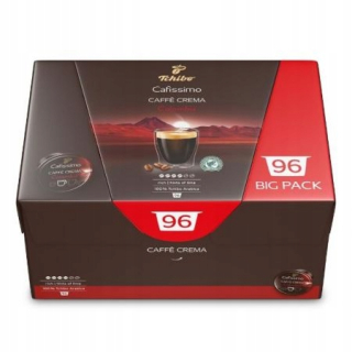 Kávové kapsule - Tchibo Caffisimo Caffe Crema Kolumbia 96 Podložky