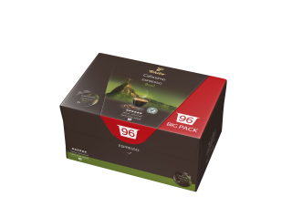 Kávové kapsule - Tchibo Caffisimo Espresso Brazília 96 ks.