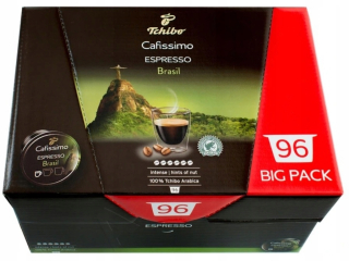 Kávové kapsule - Tchibo Cafissimo Espresso Brasil 96 kusov