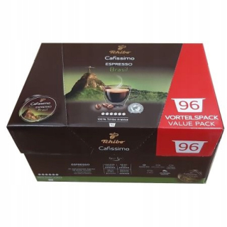 Kávové kapsule - Tchibo Cafissimo Espresso Brasil Big-Pack 96 viečok
