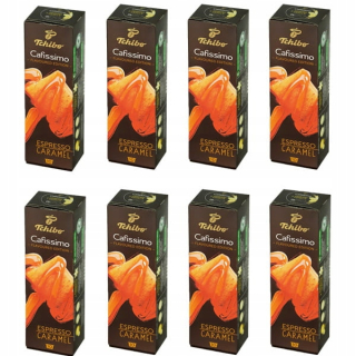 Kávové kapsule - Tchibo Espresso Caramel 8 x 10 kapsúl