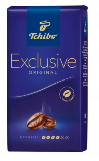 Zrnková káva - Tchibo Exclusive Coffee Beans 1kg Obilie