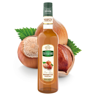 Orieškový sirup Teisseire pre kávu
