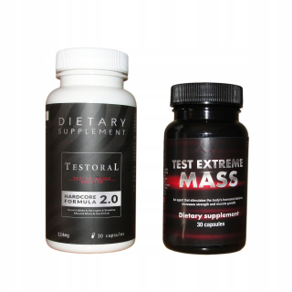 Testosterón - Hmotnosť + Testoreal Legal Metanabol Winstrol