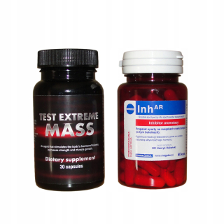 Testosterón - Test Mass + Inhar Strengths Winstrol Metanabol