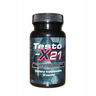 Testosterón - Testo-x21 veľmi silný pre hmotnosť a sochárstvo ako steroid