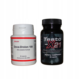 Testosterón - Testo-x21 + deka winstrol metanabol noha steroidy