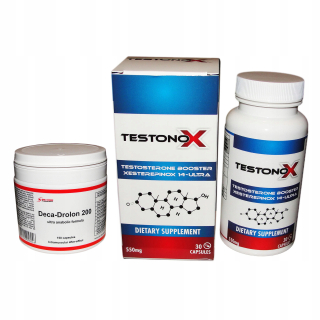 Testosterón - Testonox + Deca 200 Prohormon HGH Steroid Seroid