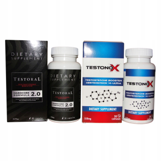 Testosterón - Testonox + Testerový výkonový výkon Proohormone HGH