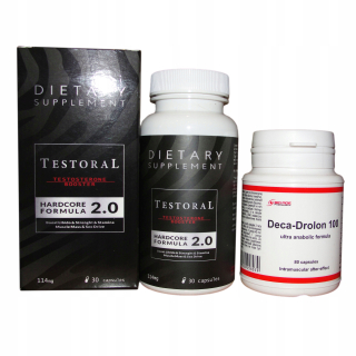 Testosterón - Testoreal + Deca Silný prohermon steroid