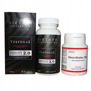 Testosterón - SESTORAL + DEKA POWER POWER PROHORMONE HGH