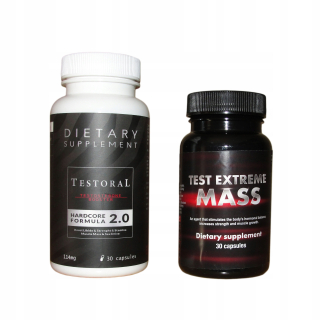 Testosterón - Testetor + test extrémne Mass + Winstrol Steroidy