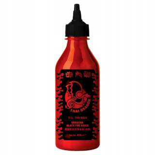 Ázijska kuchyňa - Thajská dračia omáčka Black Fire 455ML, 72% chilli