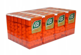 Tic tac oranžový tik taký 18g 24 kusov