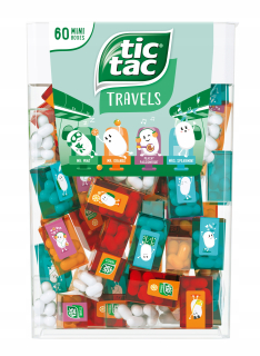 TIC TAC XXL s mini boxmi uprostred 60 kusov