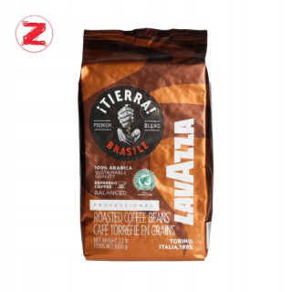Zrnková káva -  Tierra Brasile 100% Arabica Espresso 1000G Gratisy